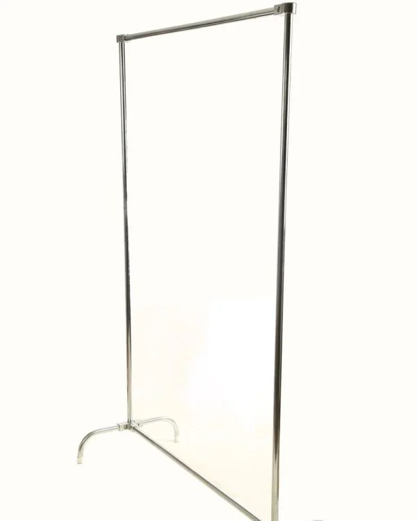 Rail clothes stand without wheels